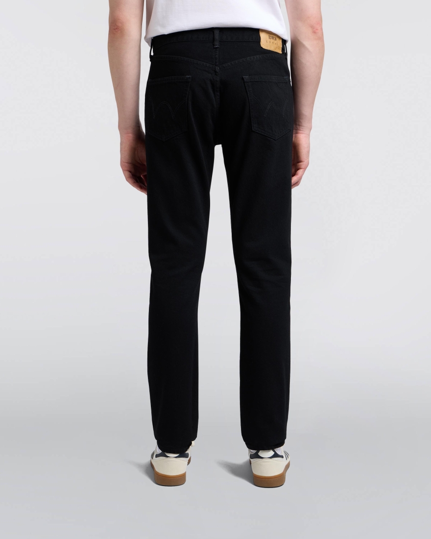 EDWIN Slim Tapered Jeans Black