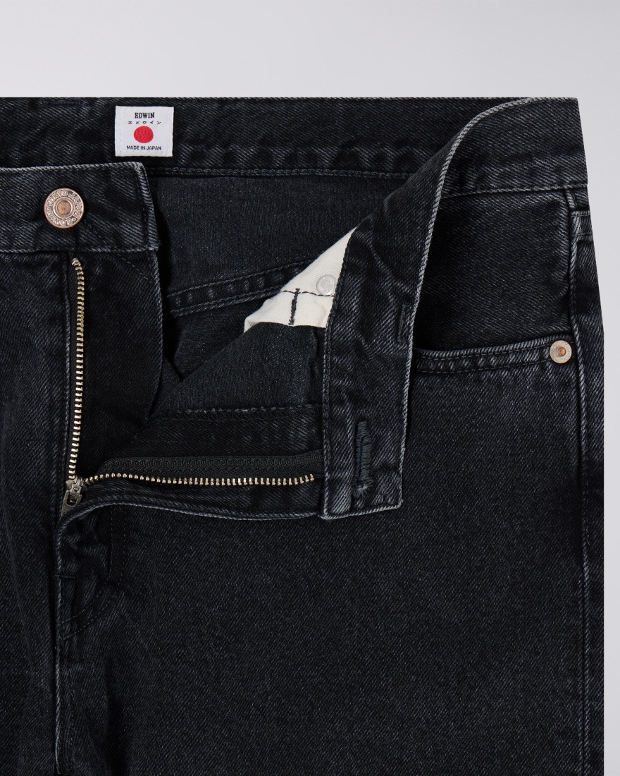 EDWIN Slim Tapered Jeans Black