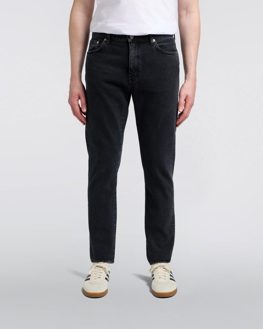 EDWIN Slim Tapered Jeans Black