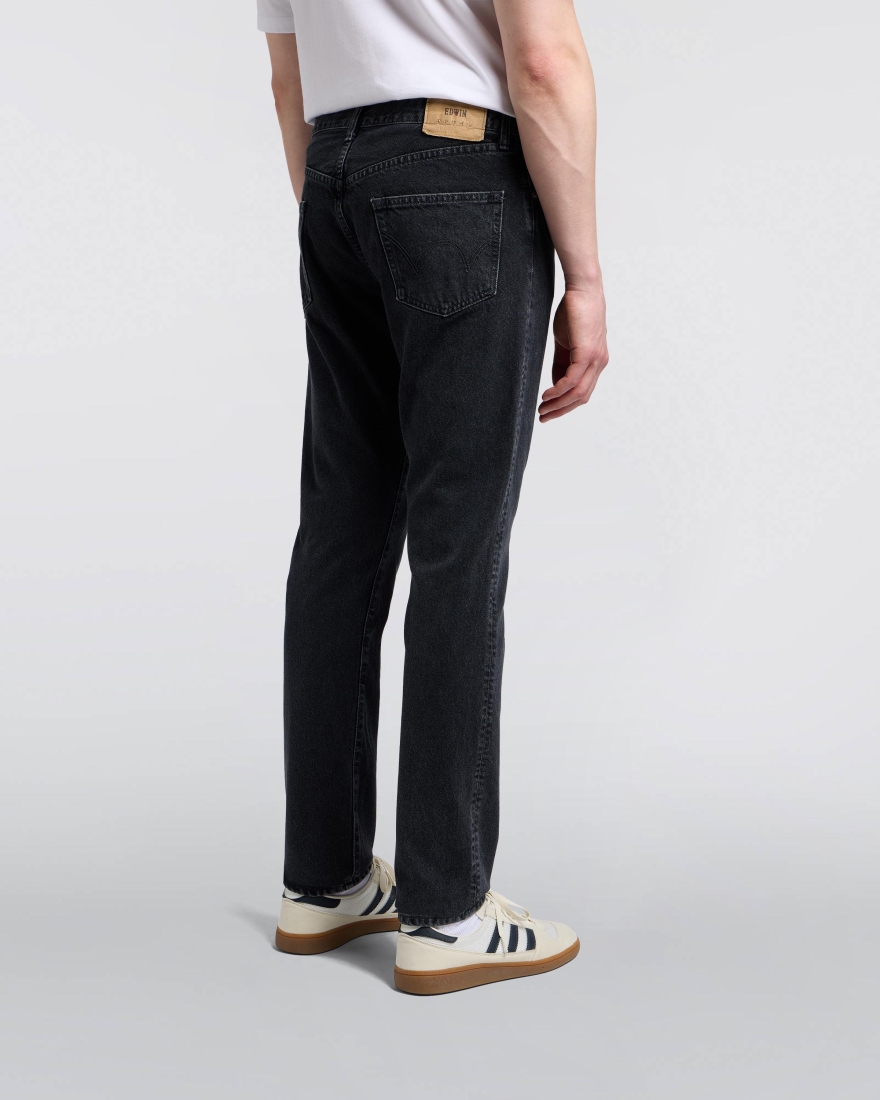 EDWIN Slim Tapered Jeans Black