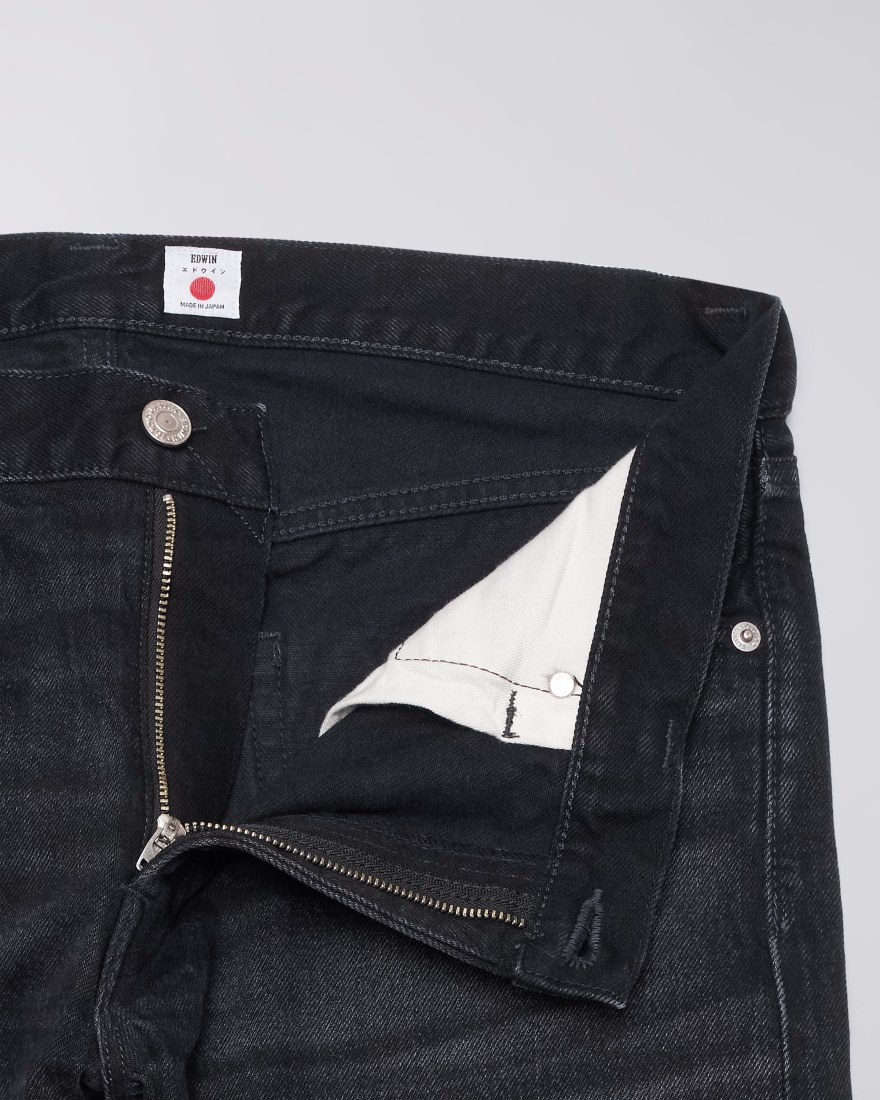 EDWIN Regular Tapered Jeans Black