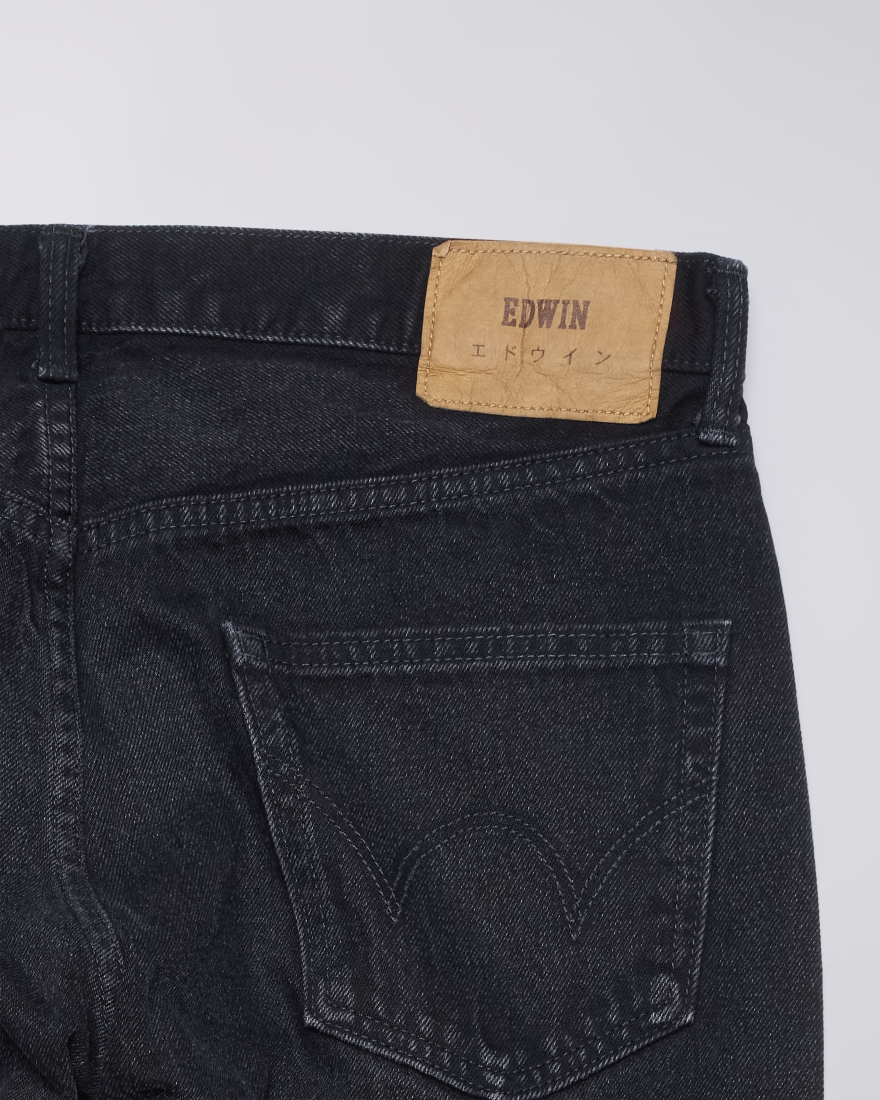 EDWIN Regular Tapered Jeans Black