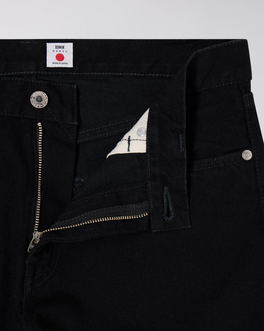 EDWIN Regular Tapered Jeans Black