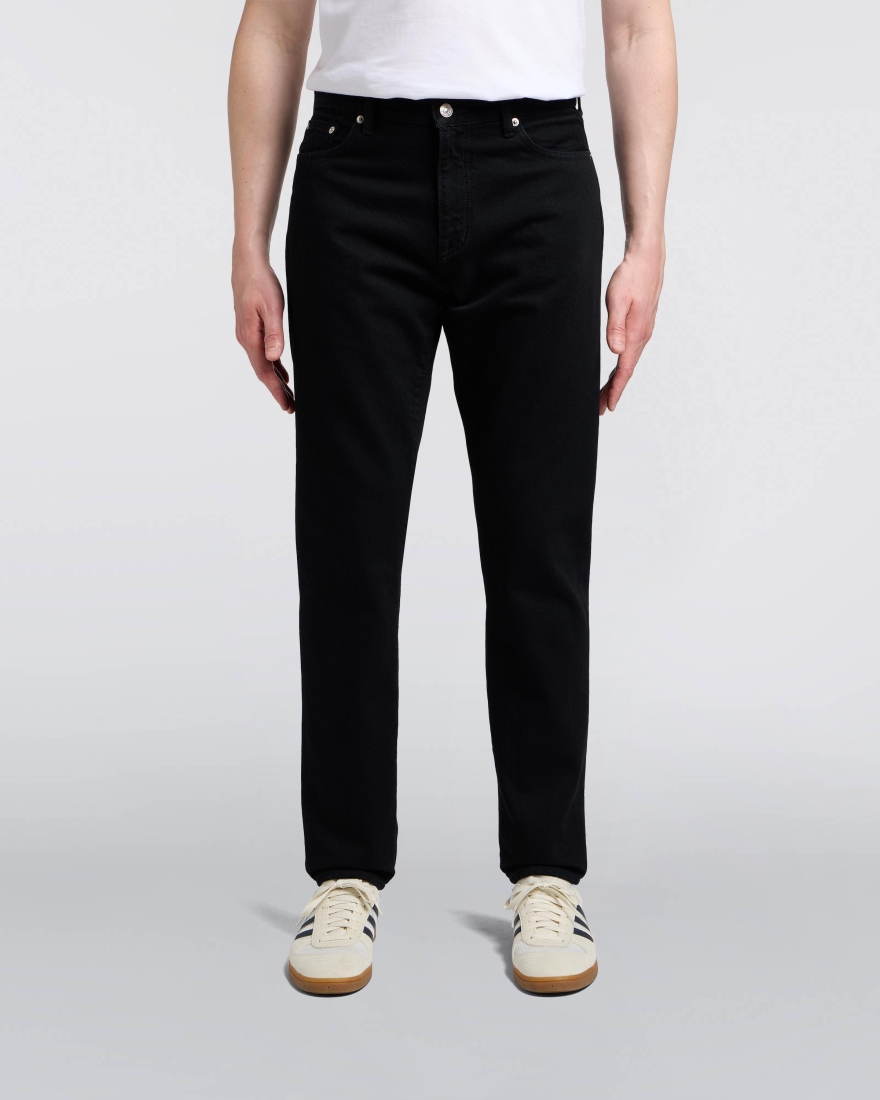 EDWIN Regular Tapered Jeans Black