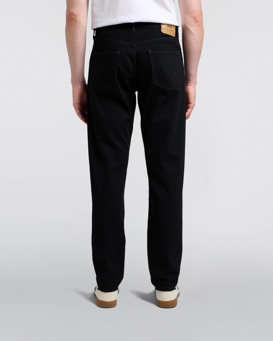 EDWIN Regular Tapered Jeans Black