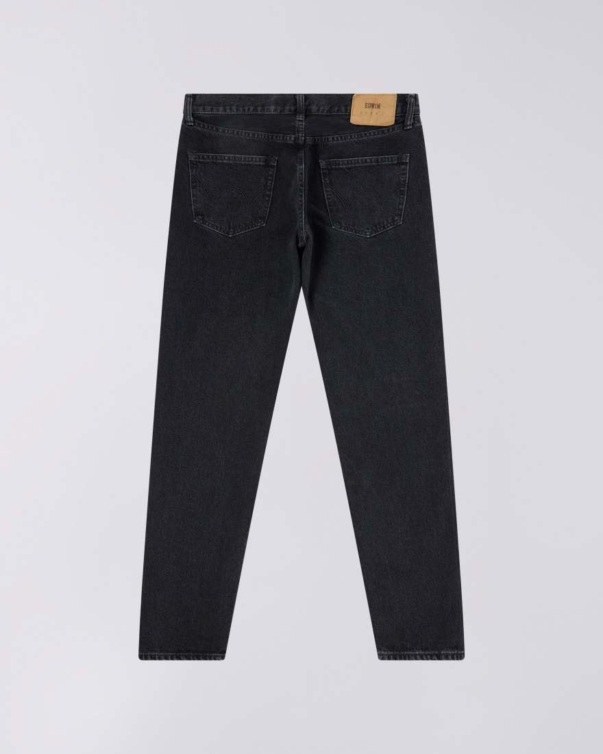 EDWIN Regular Tapered Jeans Black