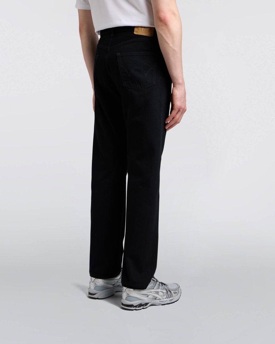 EDWIN Regular Straight Jeans Black