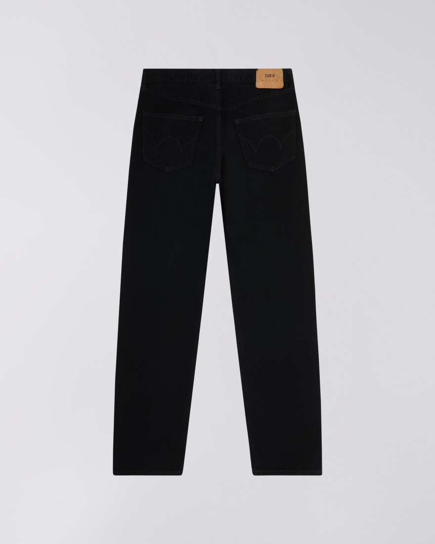 EDWIN Regular Straight Jeans Black