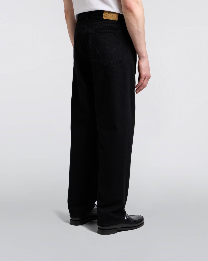 EDWIN Loose Jeans Black