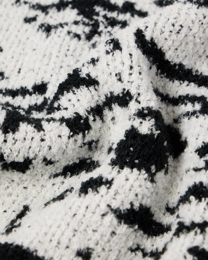 EDWIN Panku Sweater White / Black