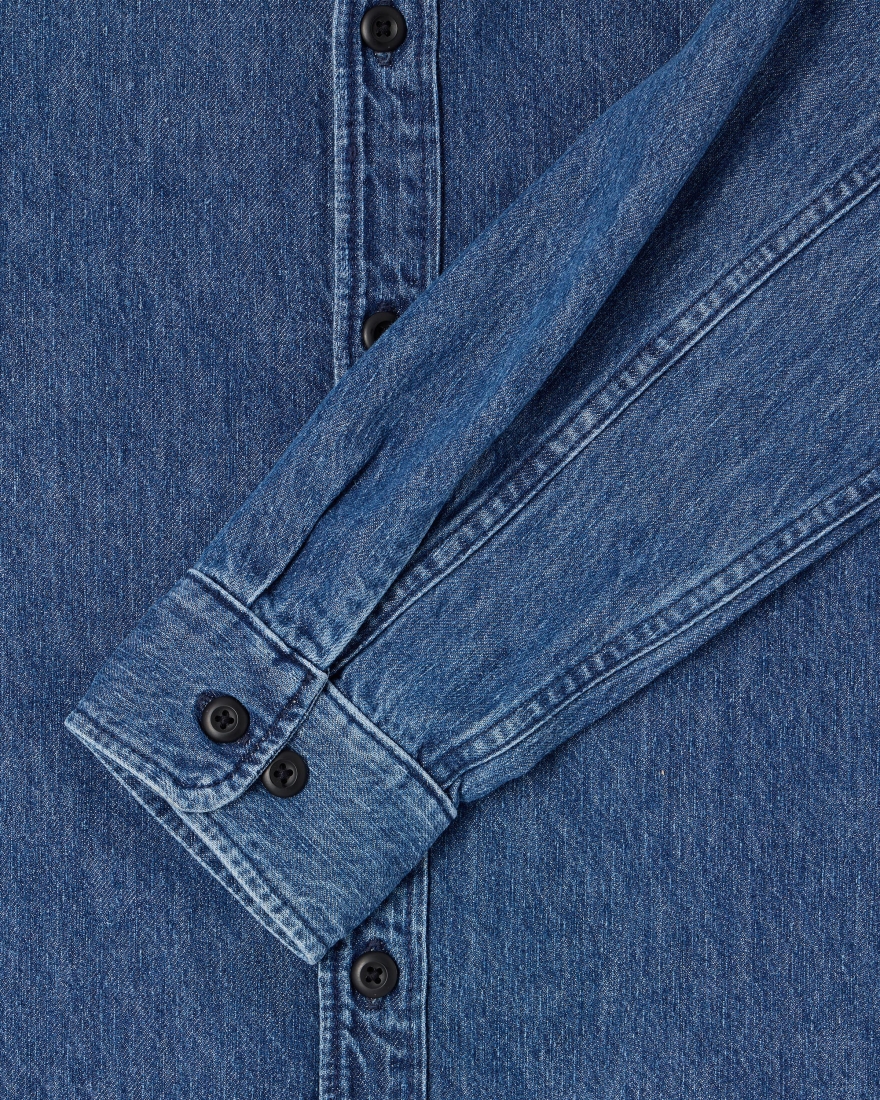 EDWIN Sebastian Shirt LS Blue