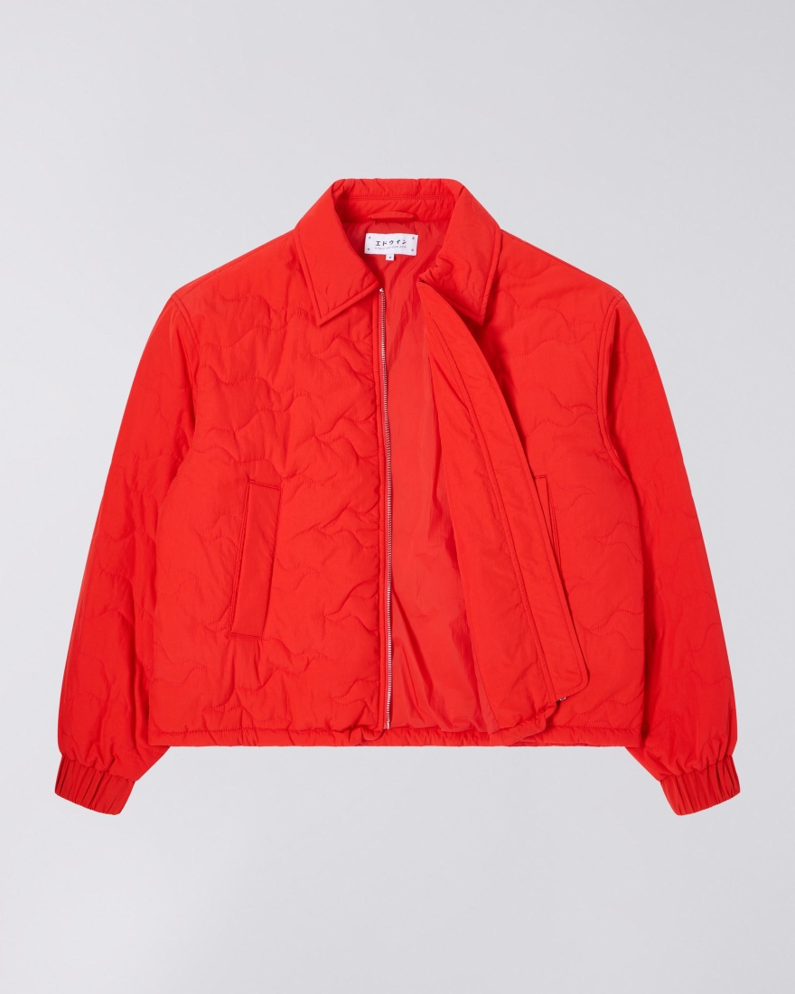 EDWIN W' Rory Padded Jacket Fiery Red