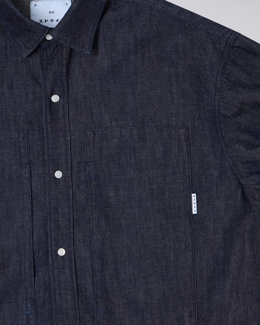 EDWIN Workman Shirt LS Blue