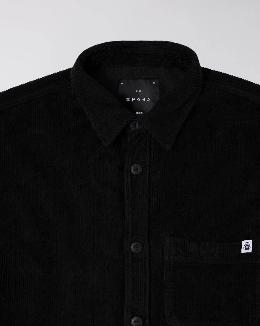 EDWIN Ander Shirt LS Black