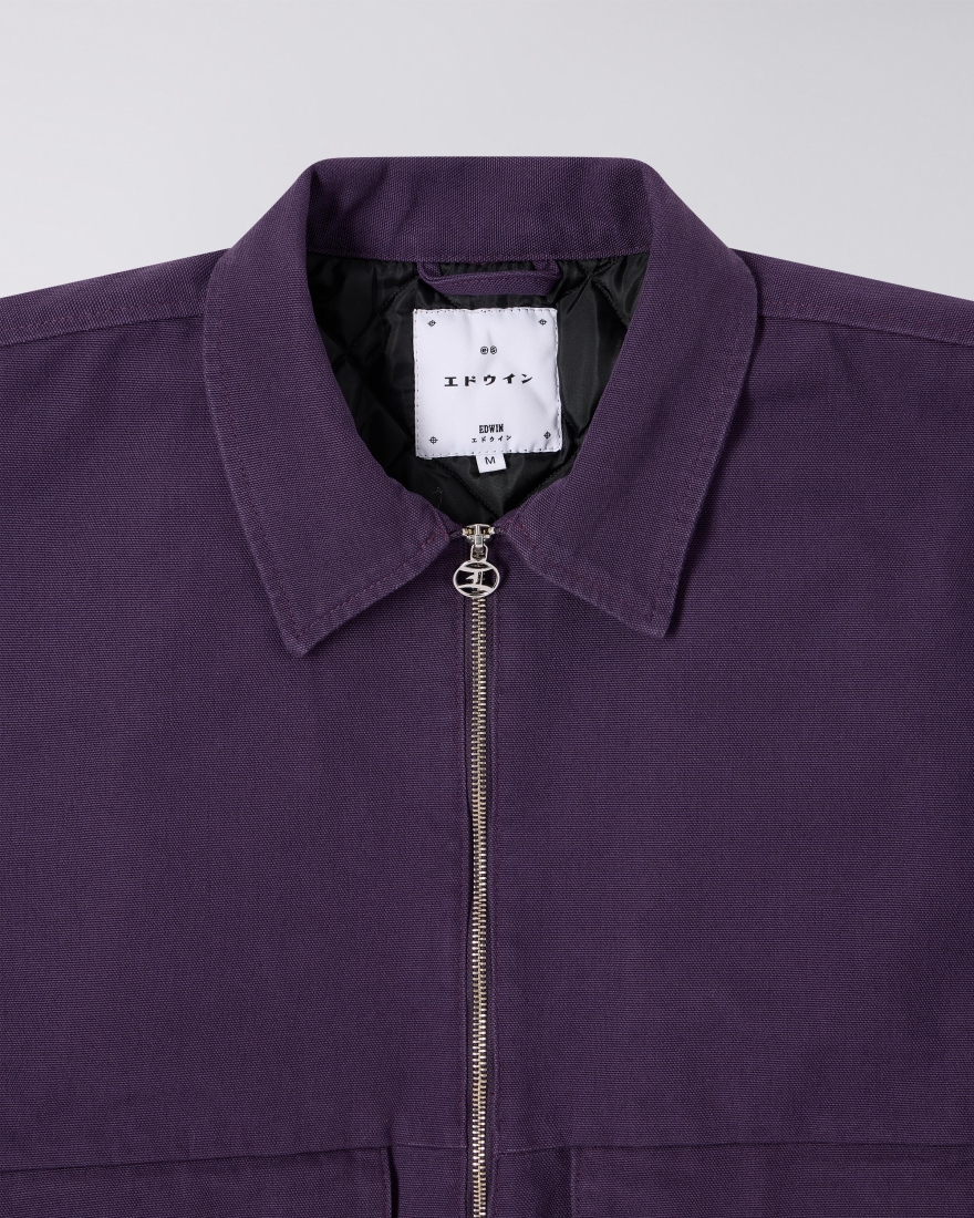 EDWIN Dogma Work Jacket Purple Plumeria