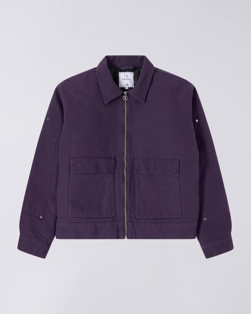 EDWIN Dogma Work Jacket Purple Plumeria