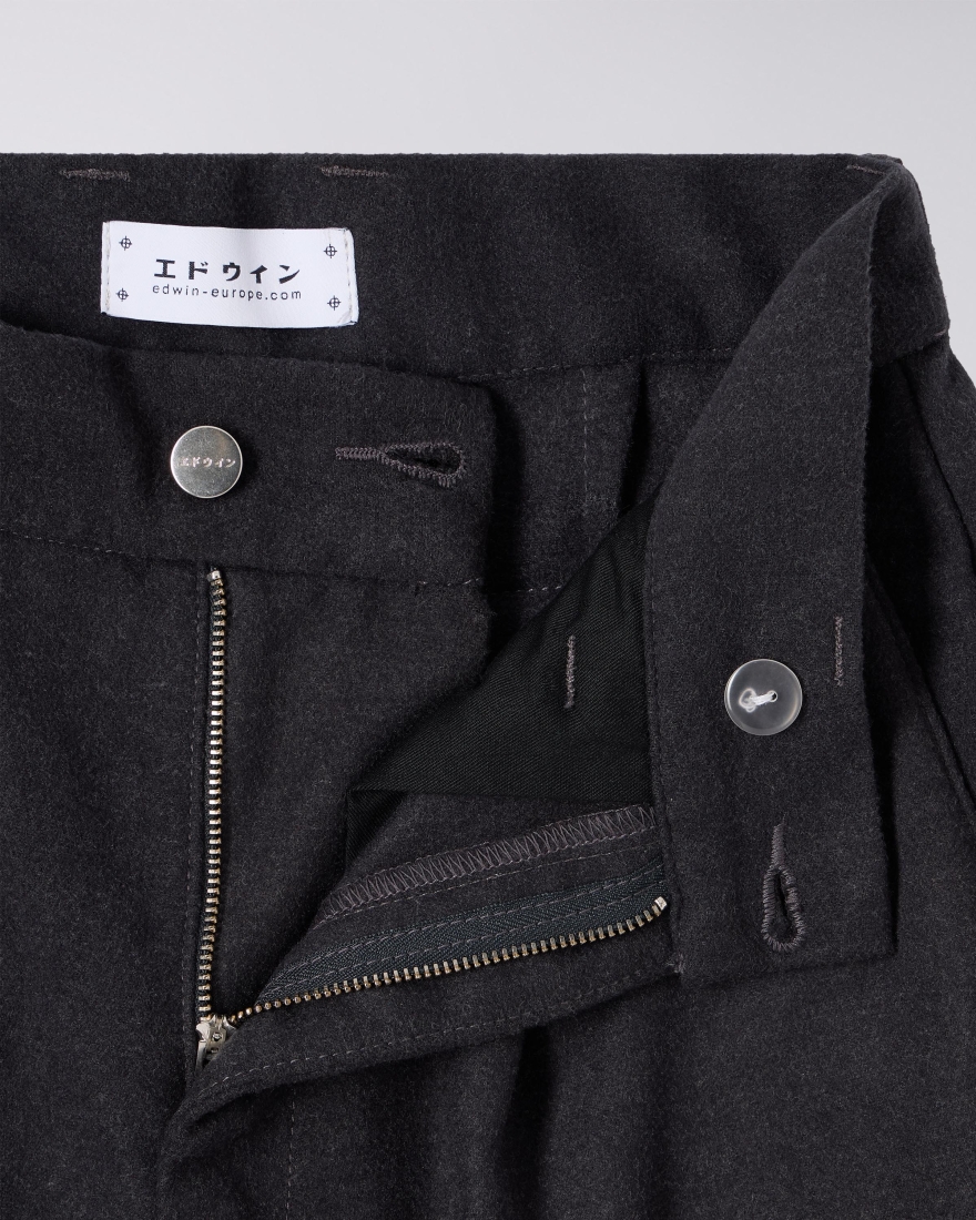 EDWIN W' Nora Pant Anthracite