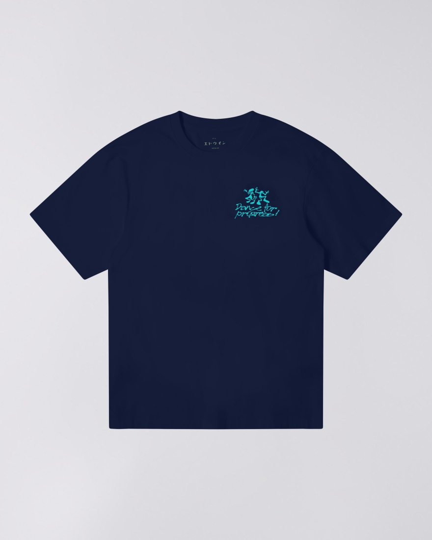 EDWIN Tokyo Dance Union T-Shirt Maritime Blue