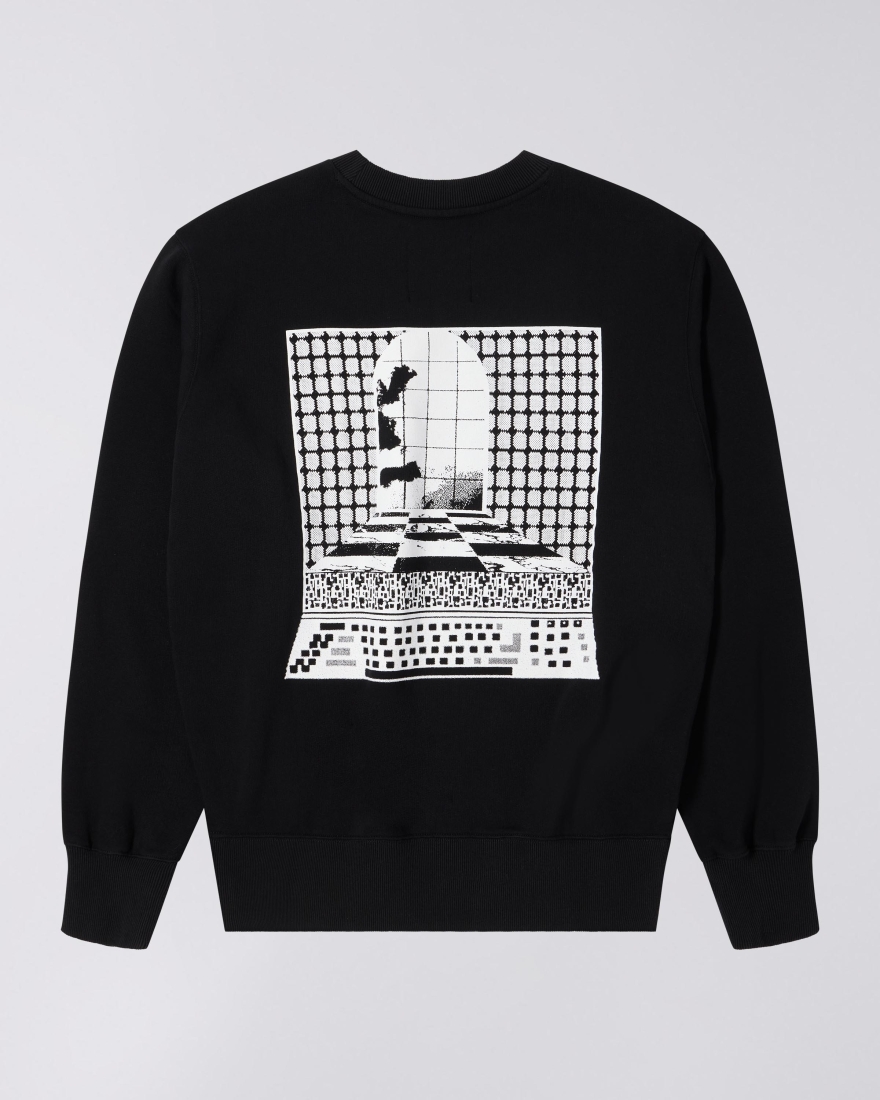 EDWIN Panku Sweat Black