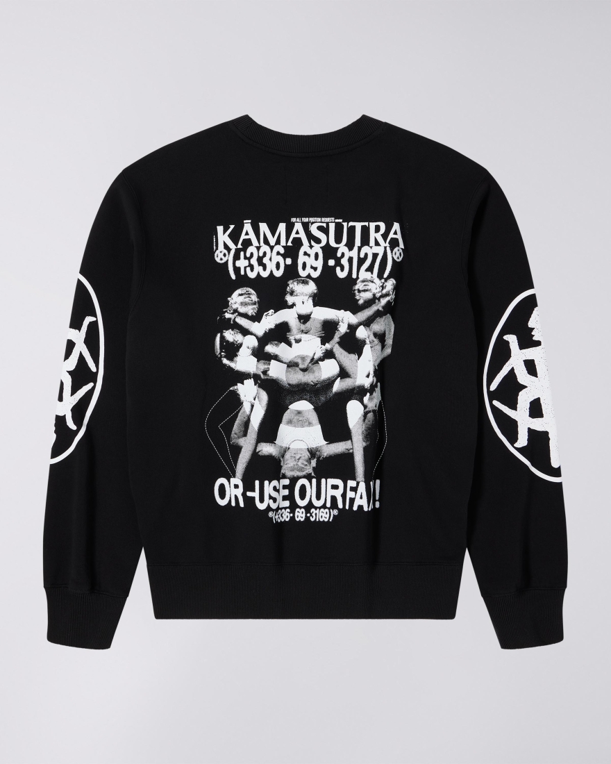 EDWIN Kamasutra Sweat Black