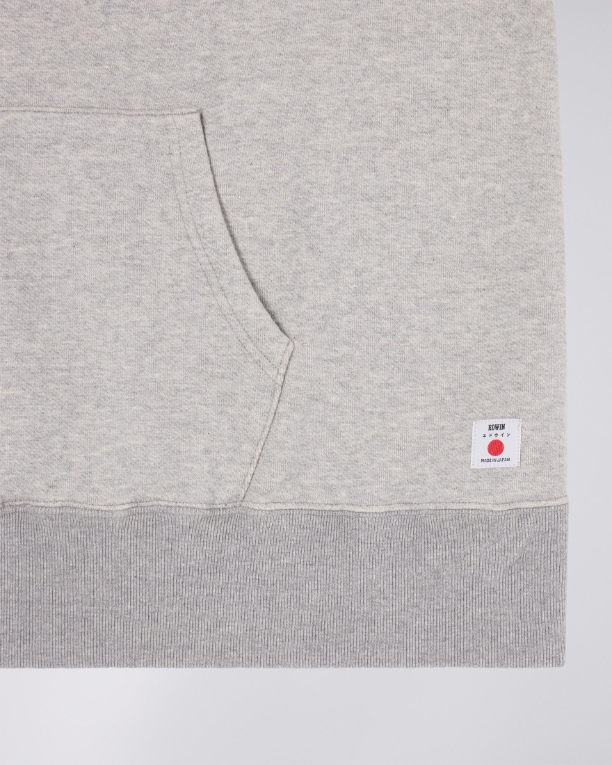 EDWIN Raglan Sleeve Hood Grey