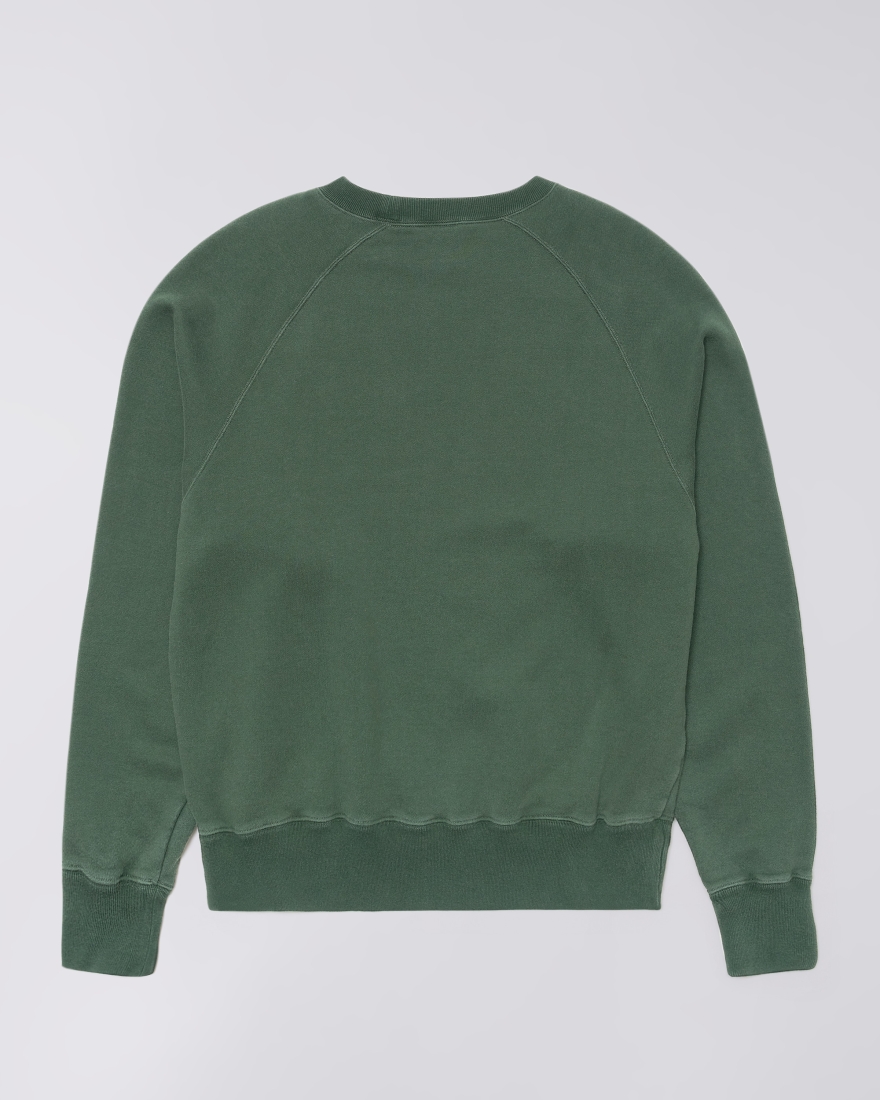 EDWIN Raglan Sleeve Crew Green