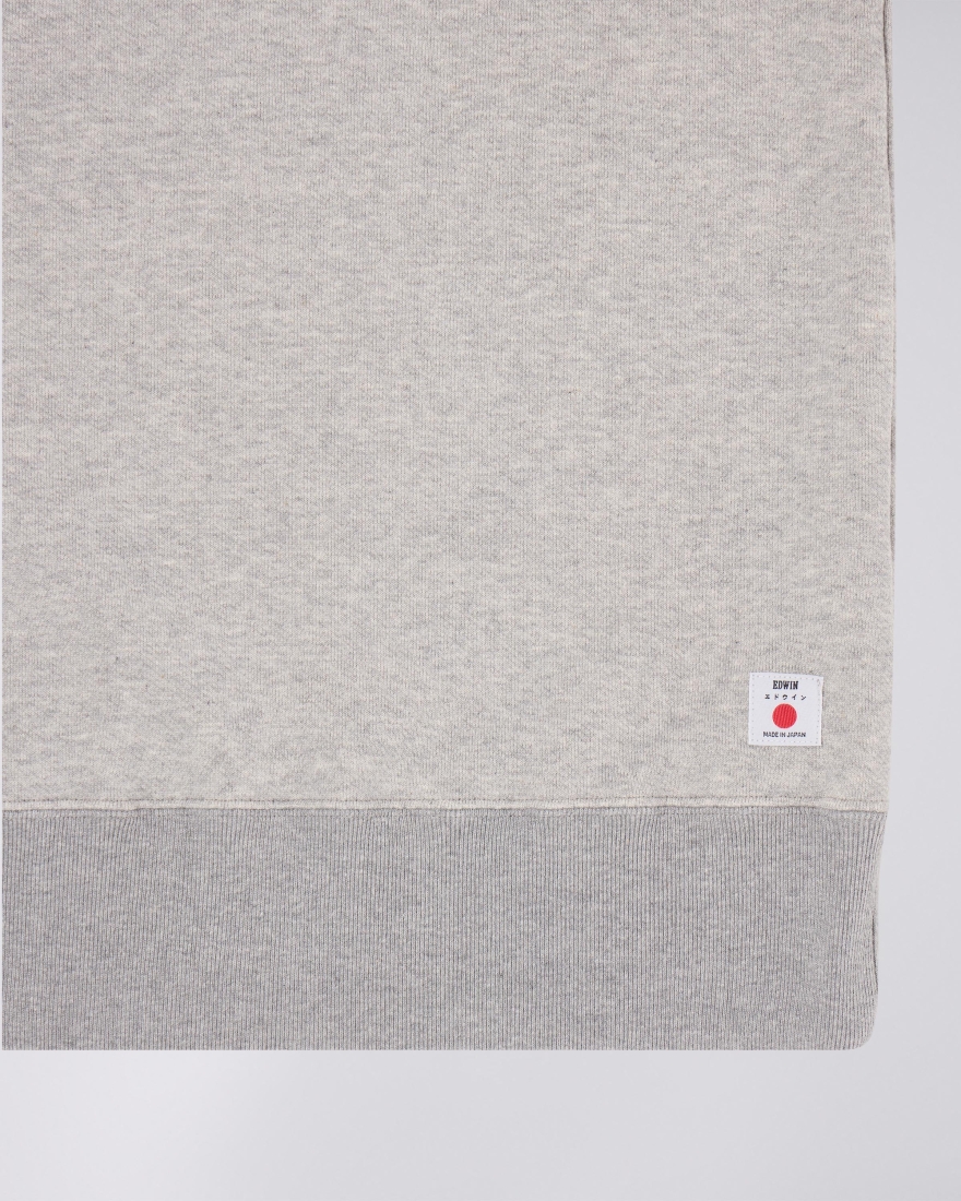 EDWIN Raglan Sleeve Crew Grey