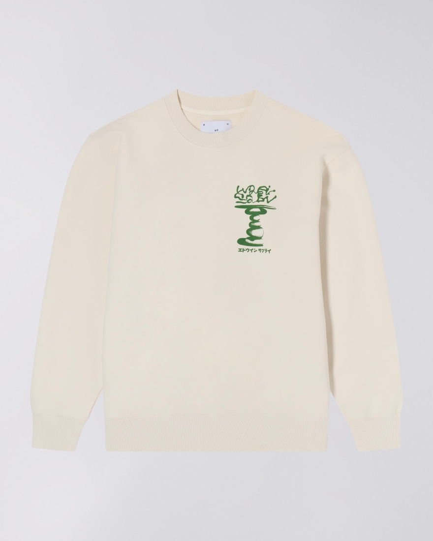 EDWIN Embrace Imperfection Sweat Whisper White