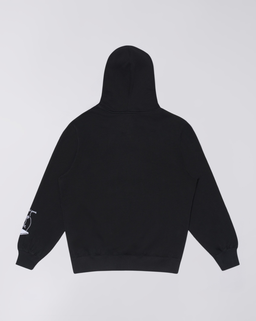 EDWIN Edwin Supply Goods Hoodie Sweat Black