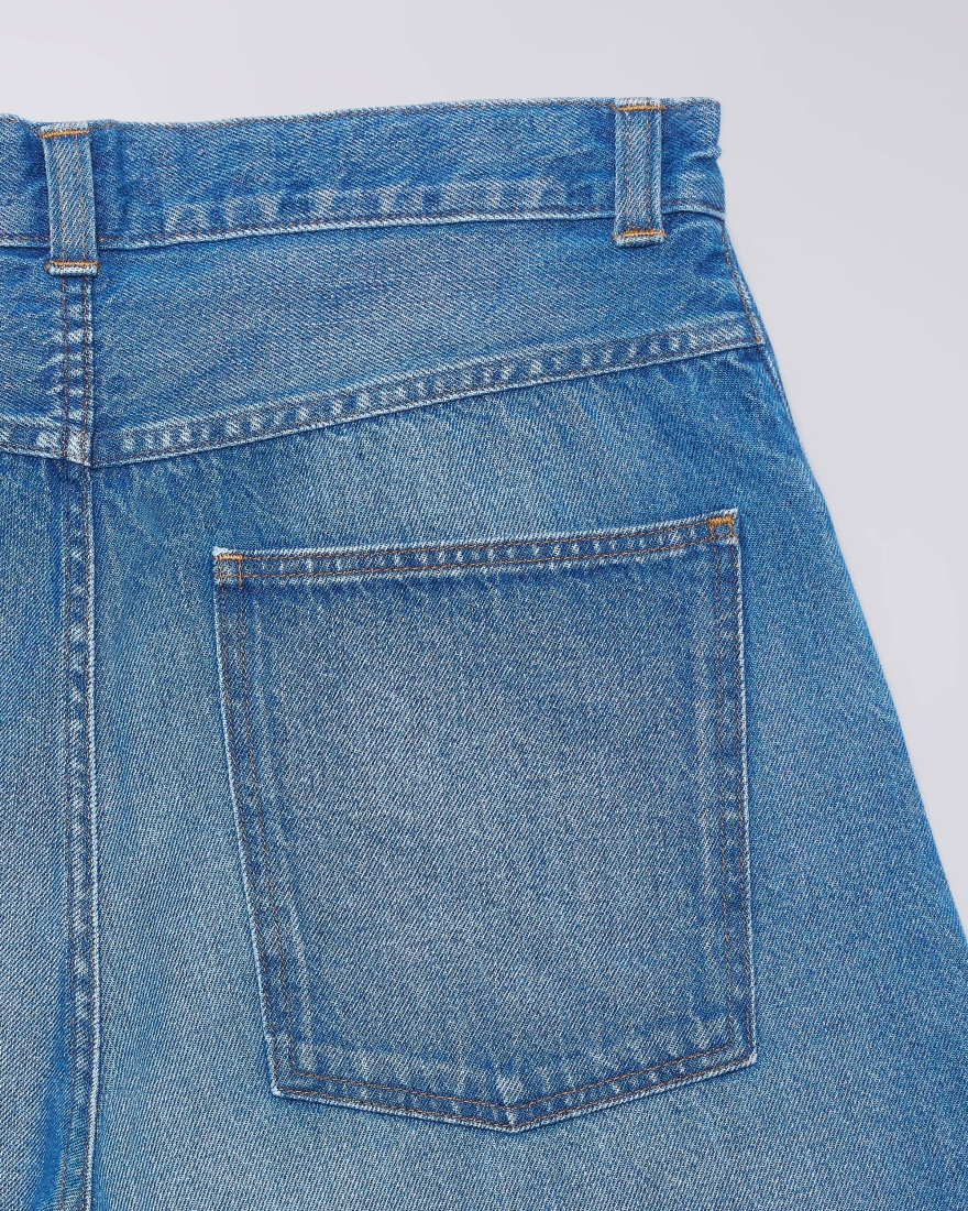 EDWIN Double Knee Worker Short Blue