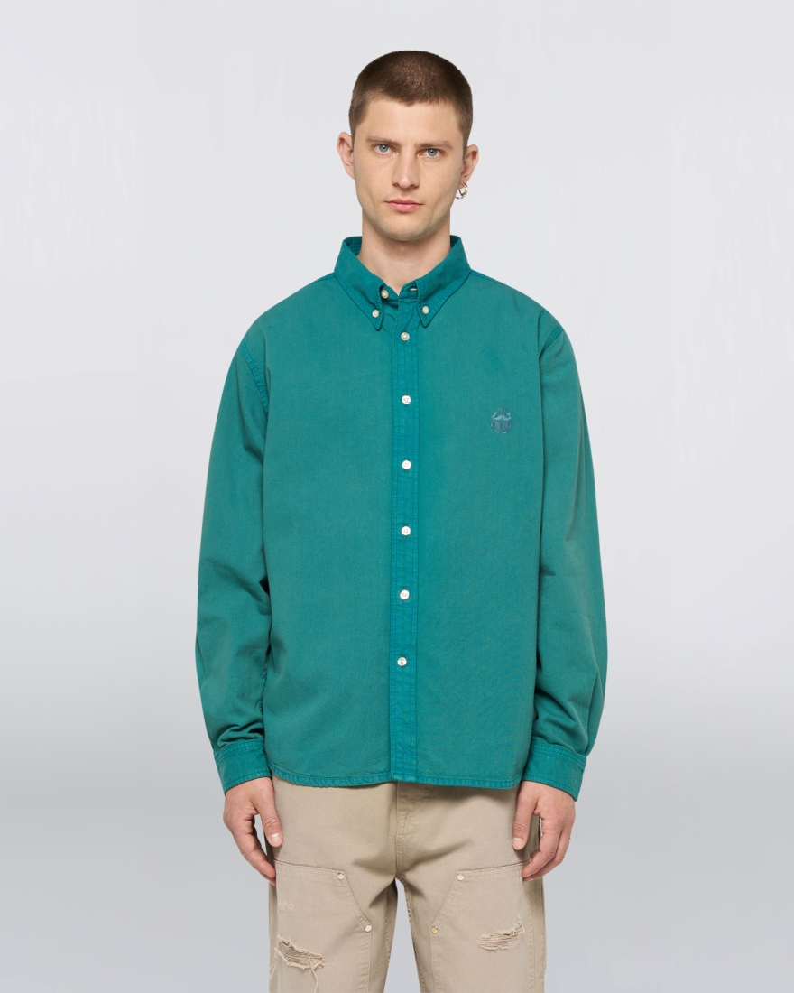 EDWIN Arlo Shirt LS Blue