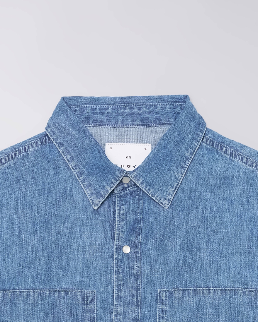EDWIN Workman Shirt LS Blue