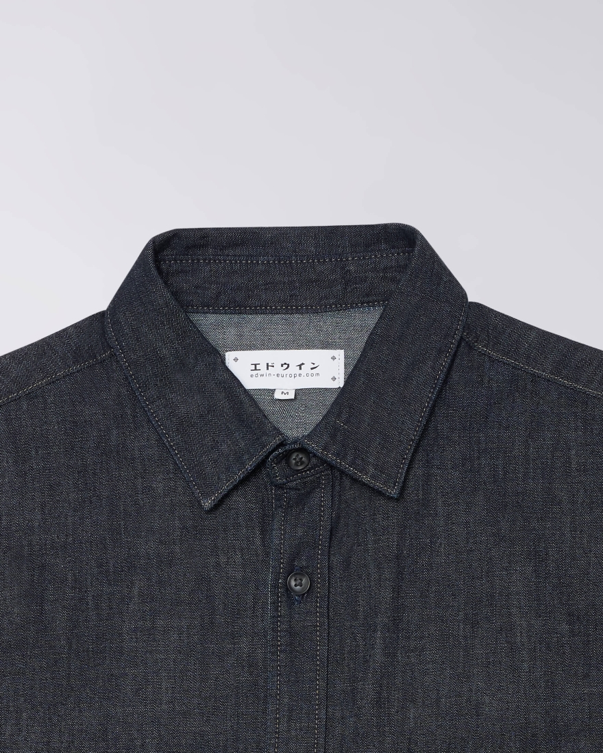 EDWIN W' Delme Shirt SS Blue