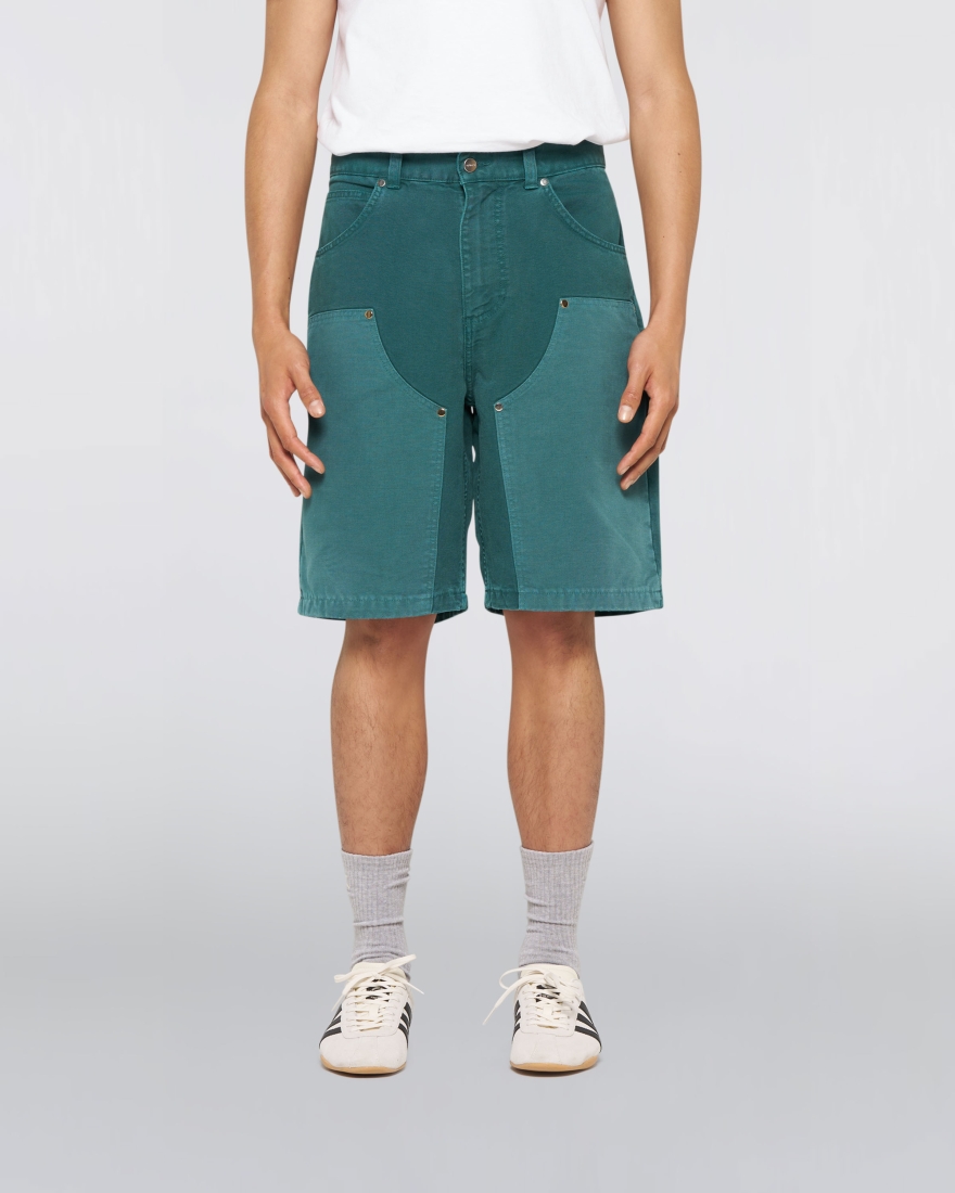 EDWIN Double Knee Worker Short Mediterranea