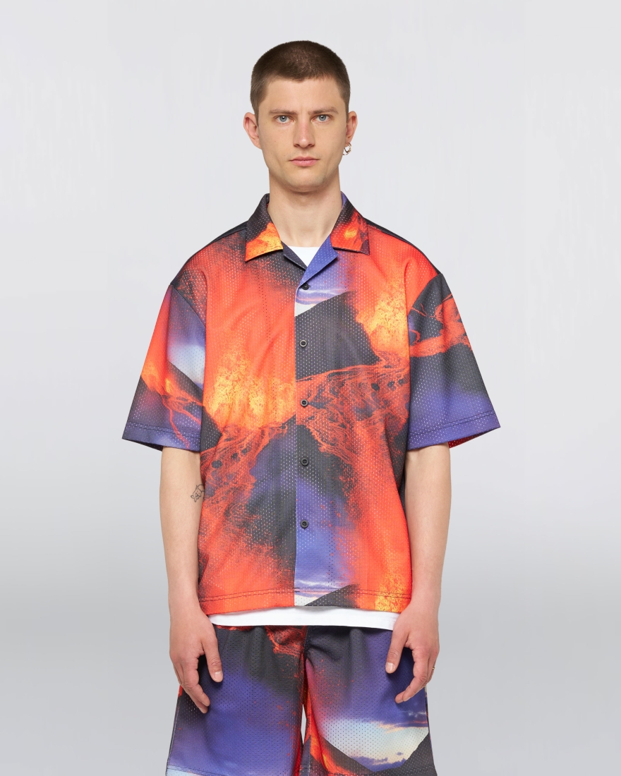 EDWIN Magma Shirt SS Multicolor