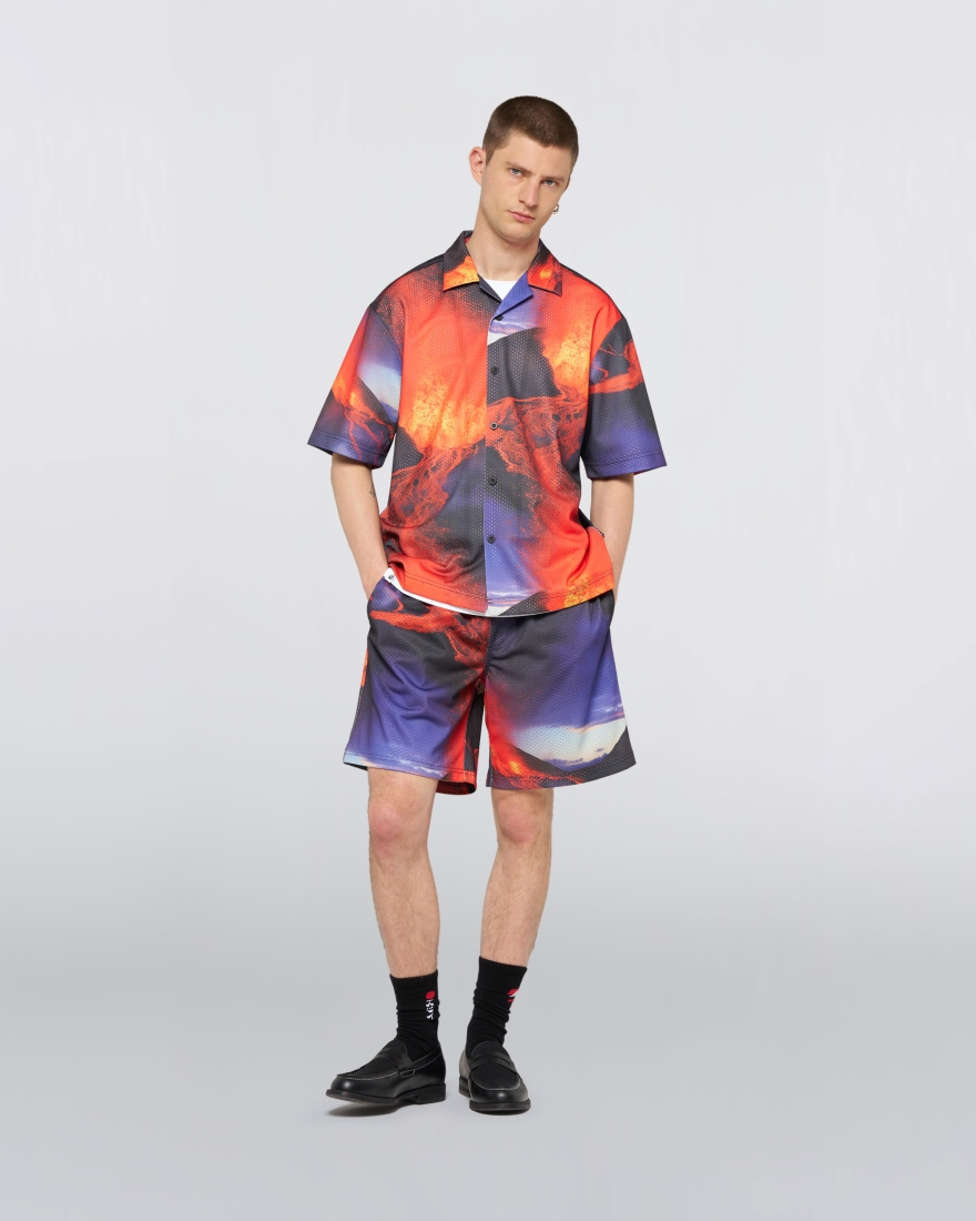 EDWIN Magma Shirt SS Multicolor