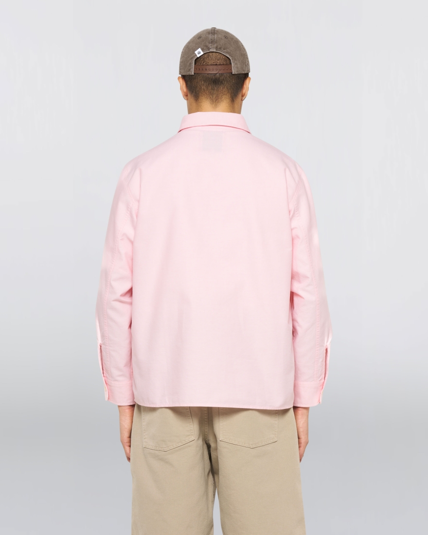 EDWIN Big Ox-Shirt LS Pink