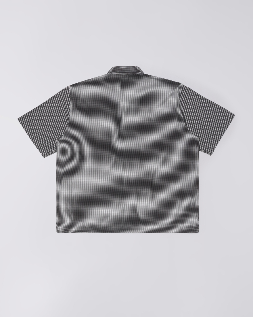 EDWIN Millbury Shirt SS Black / White