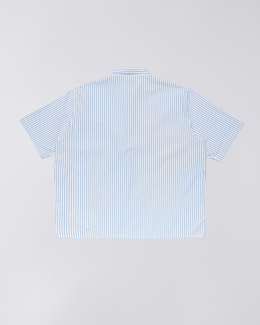 EDWIN Toledo Shirt SS White / Blue