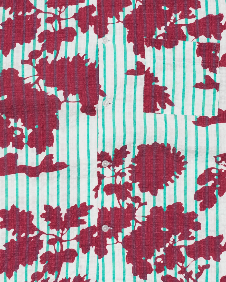 EDWIN Hana To Sen Shirt SS Multicolor