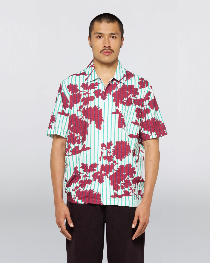 EDWIN Hana To Sen Shirt SS Multicolor