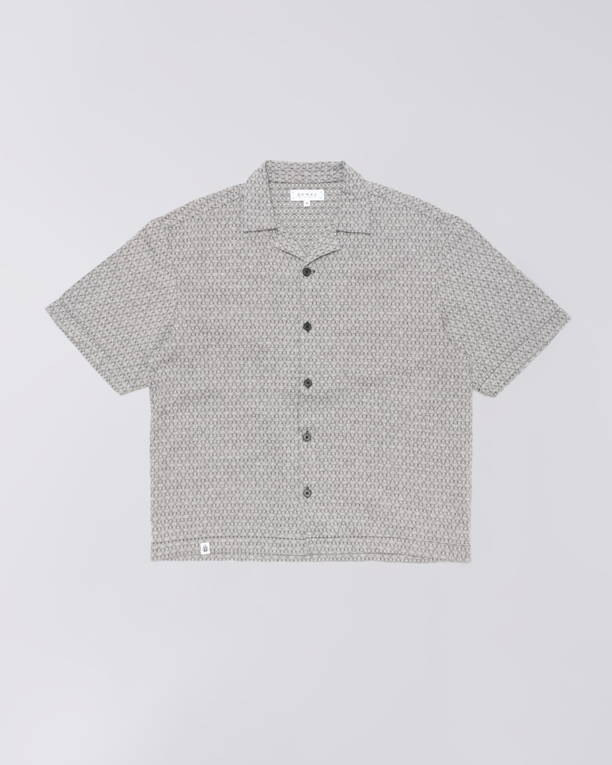 EDWIN Saga Shirt SS Black / White