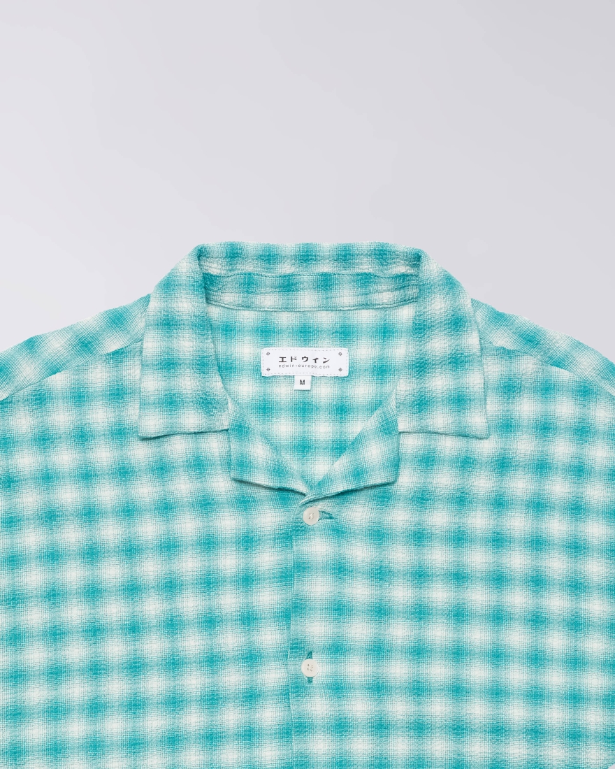 EDWIN Saga Shirt SS Teal