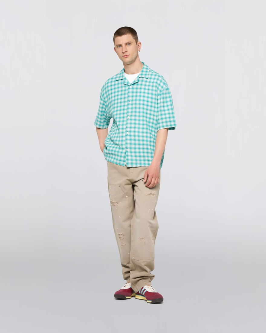 EDWIN Saga Shirt SS Teal