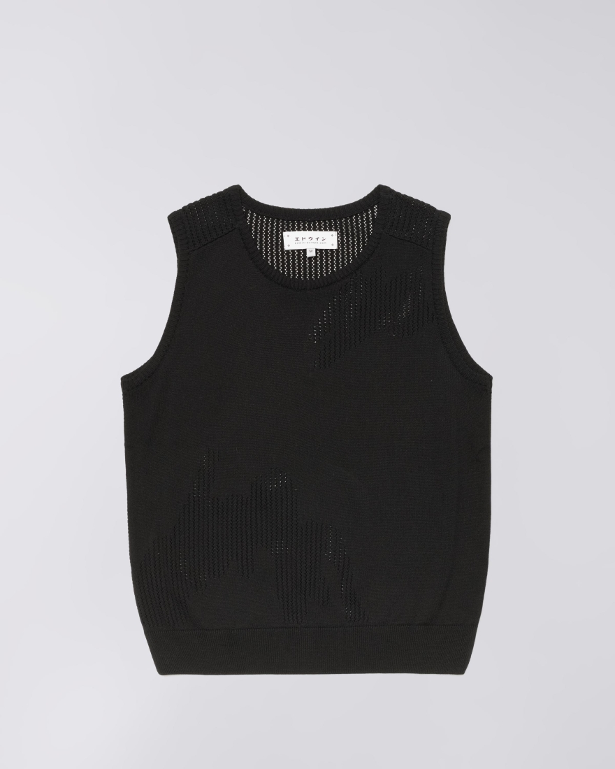 EDWIN W'Zoe Knitted Top Black