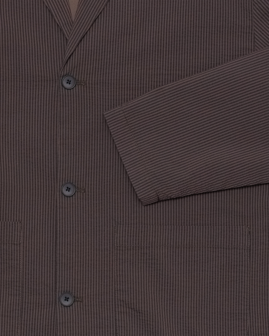 EDWIN Edison Blazer Coffee Bean / Black