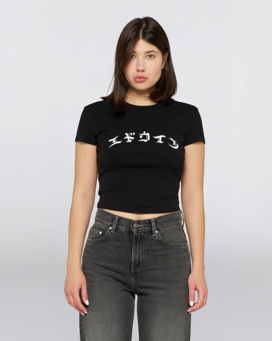 EDWIN W' High Life Low Levels T-Shirt Black