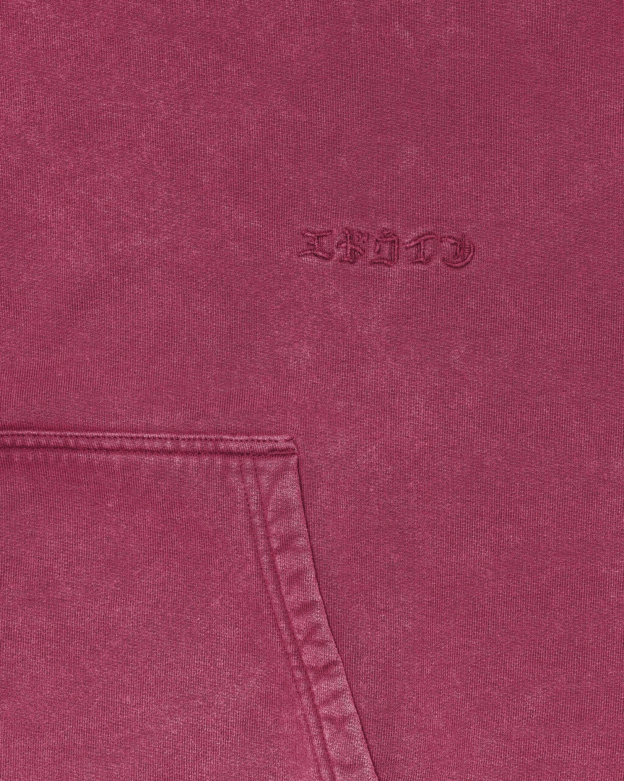 EDWIN Axiom Hoodie Sweat Red Plum