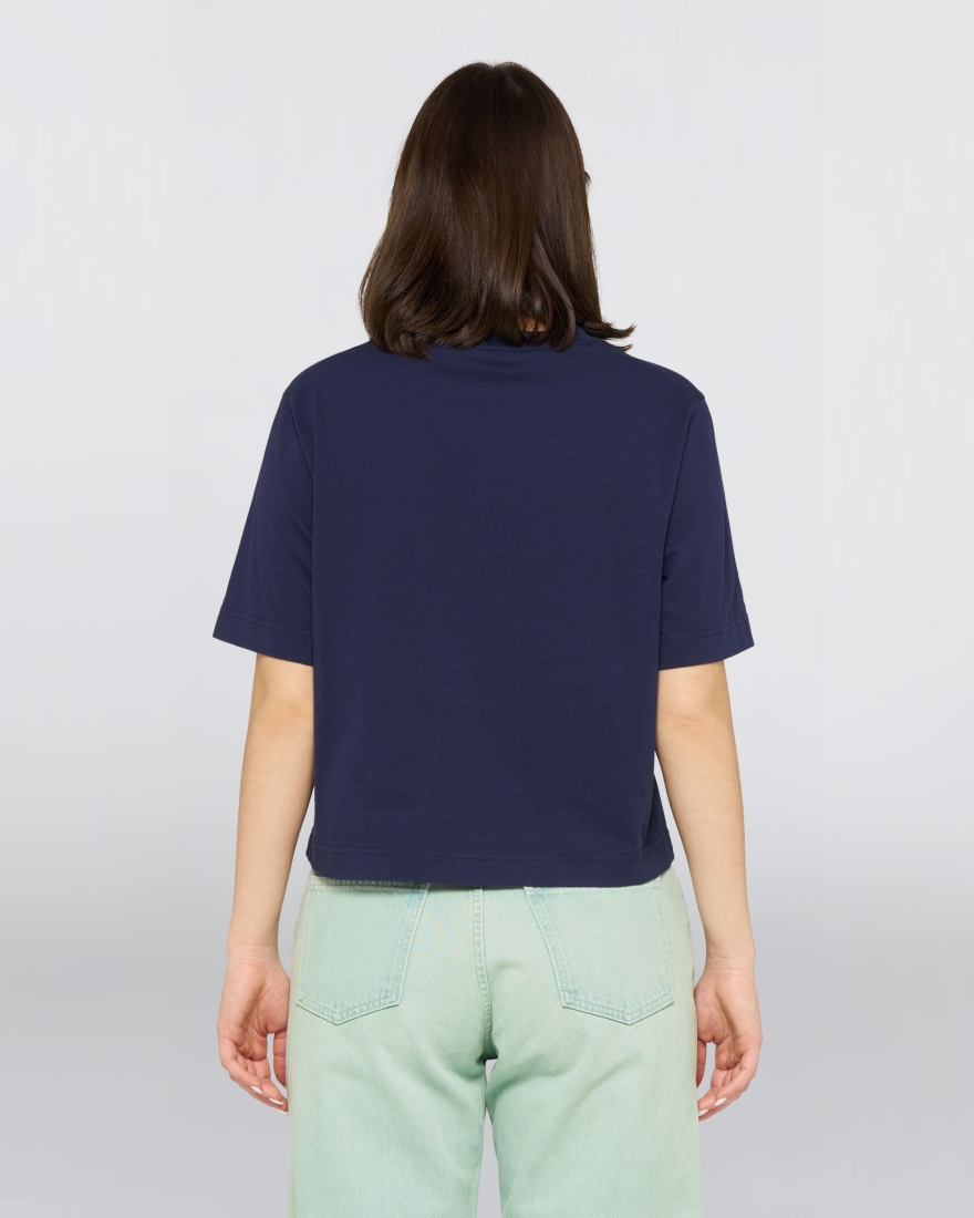 EDWIN W' Ongaku T-Shirt Maritime Blue