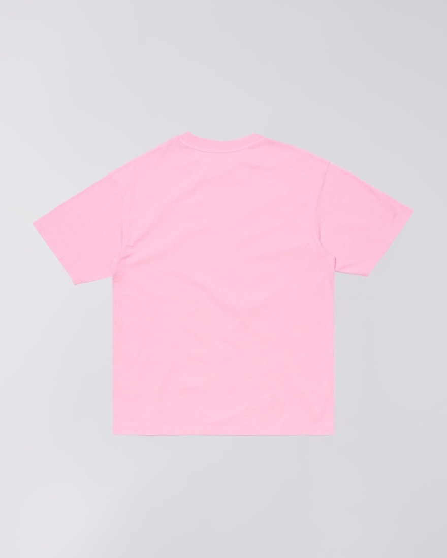 EDWIN Positive Chaos T-Shirt Begonia Pink